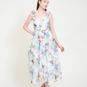 romantic midi dress